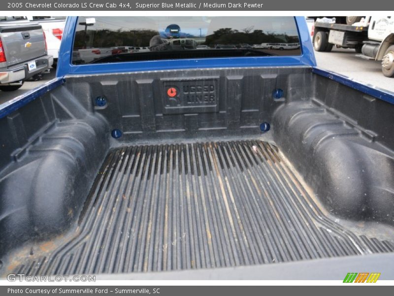 Superior Blue Metallic / Medium Dark Pewter 2005 Chevrolet Colorado LS Crew Cab 4x4