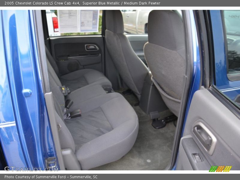 Superior Blue Metallic / Medium Dark Pewter 2005 Chevrolet Colorado LS Crew Cab 4x4