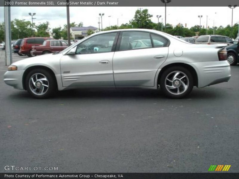 Galaxy Silver Metallic / Dark Pewter 2003 Pontiac Bonneville SSEi