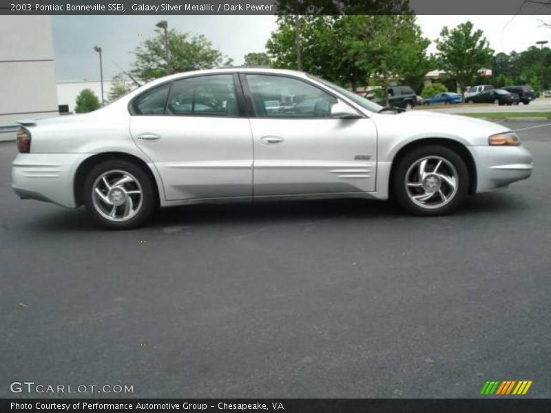 Galaxy Silver Metallic / Dark Pewter 2003 Pontiac Bonneville SSEi