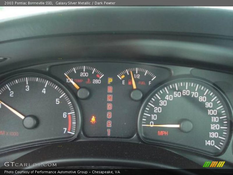 Galaxy Silver Metallic / Dark Pewter 2003 Pontiac Bonneville SSEi
