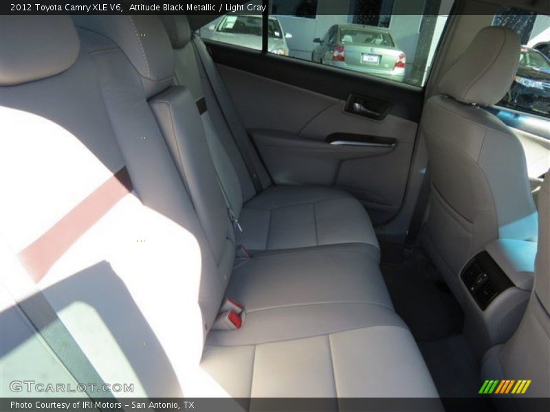 Attitude Black Metallic / Light Gray 2012 Toyota Camry XLE V6