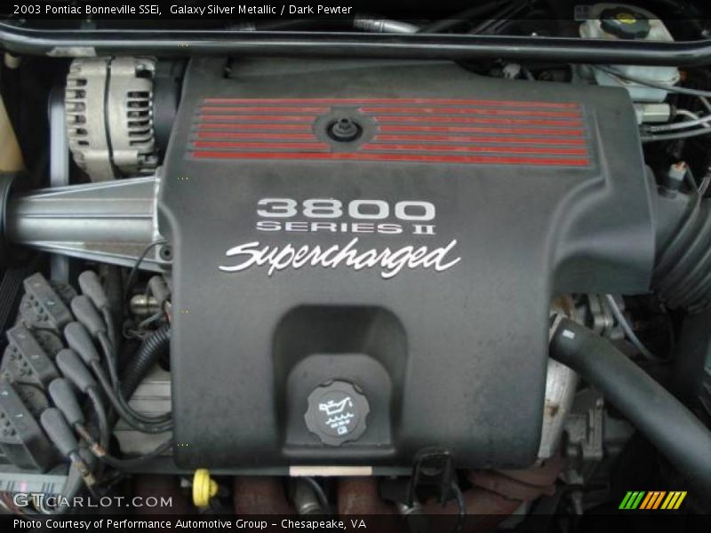 Galaxy Silver Metallic / Dark Pewter 2003 Pontiac Bonneville SSEi