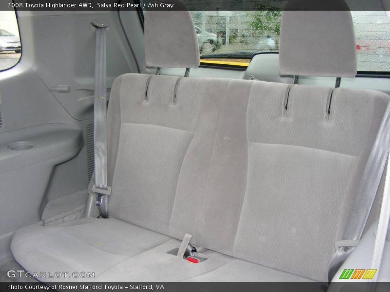 Salsa Red Pearl / Ash Gray 2008 Toyota Highlander 4WD