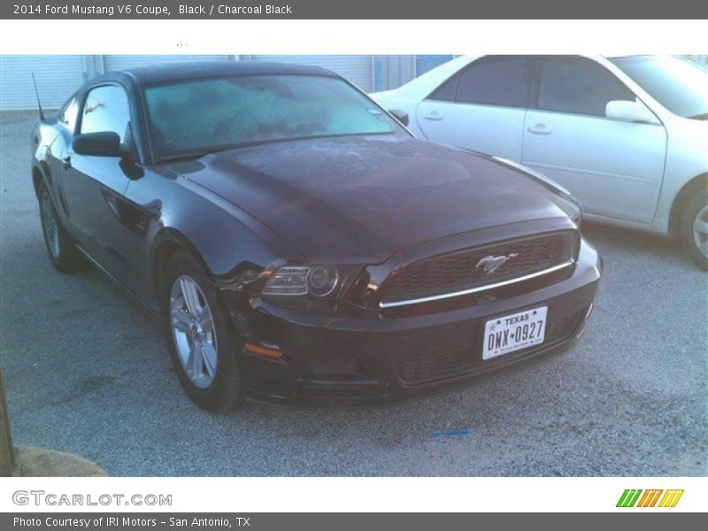 Black / Charcoal Black 2014 Ford Mustang V6 Coupe