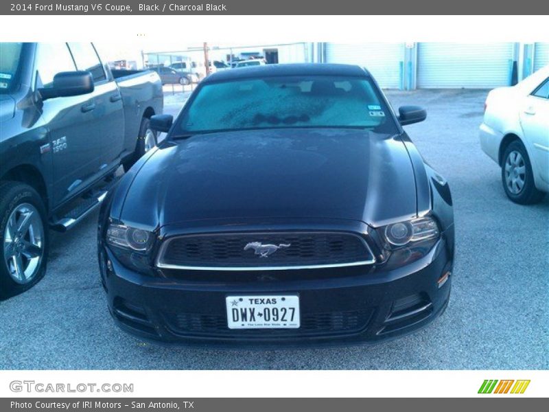 Black / Charcoal Black 2014 Ford Mustang V6 Coupe