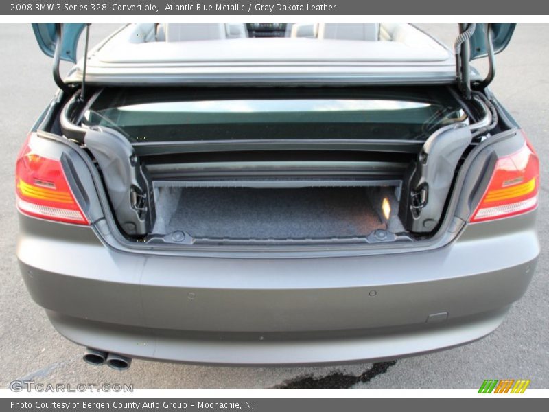 Atlantic Blue Metallic / Gray Dakota Leather 2008 BMW 3 Series 328i Convertible
