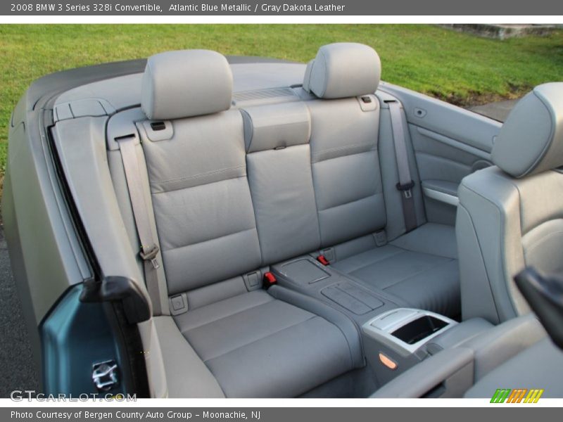 Atlantic Blue Metallic / Gray Dakota Leather 2008 BMW 3 Series 328i Convertible