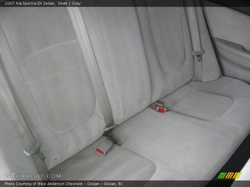 Silver / Gray 2007 Kia Spectra EX Sedan