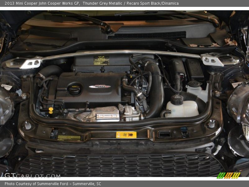Thunder Grey Metallic / Recaro Sport Black/Dinamica 2013 Mini Cooper John Cooper Works GP
