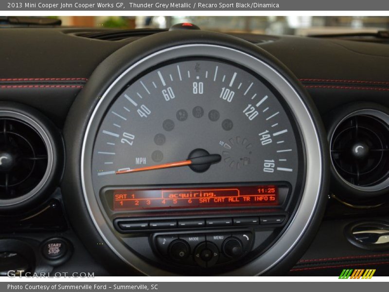 Thunder Grey Metallic / Recaro Sport Black/Dinamica 2013 Mini Cooper John Cooper Works GP