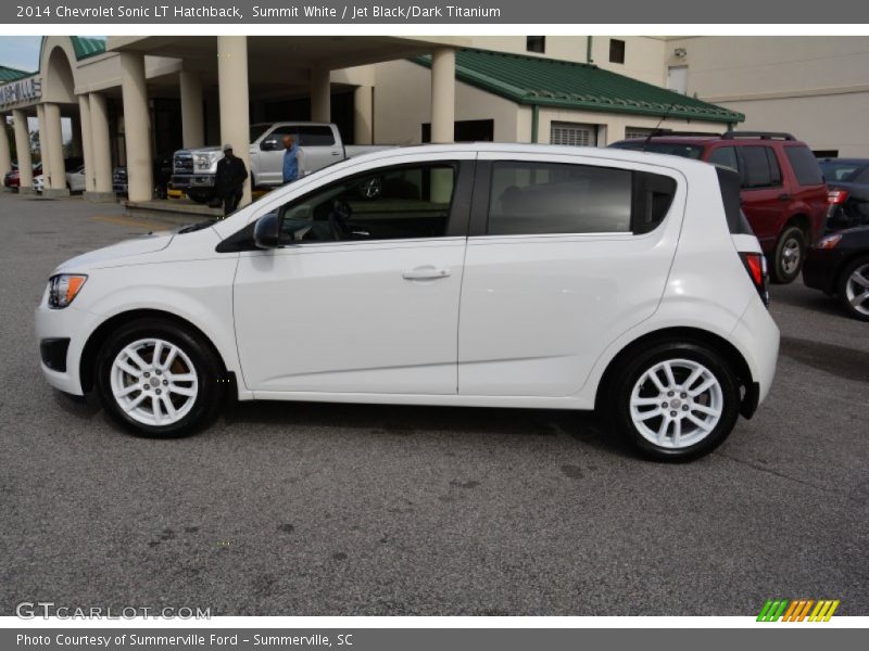  2014 Sonic LT Hatchback Summit White