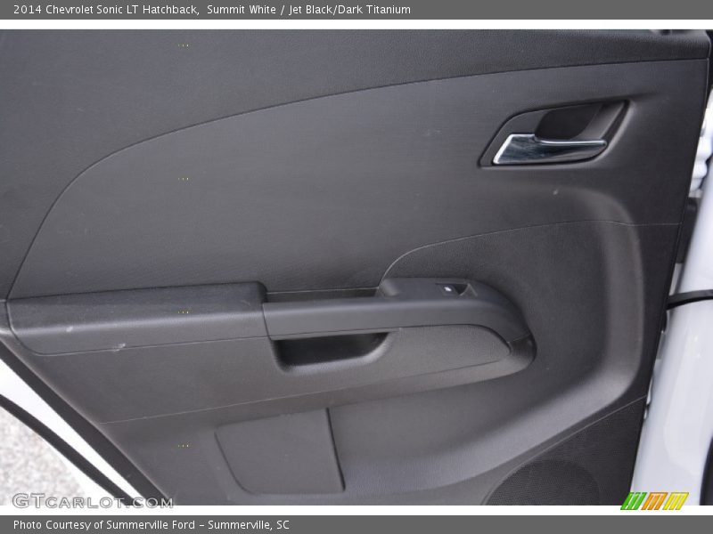 Summit White / Jet Black/Dark Titanium 2014 Chevrolet Sonic LT Hatchback