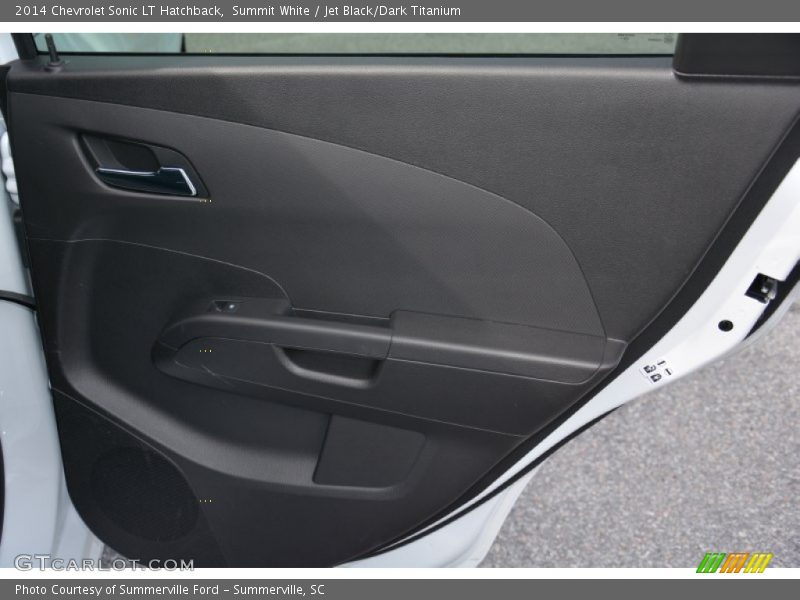 Summit White / Jet Black/Dark Titanium 2014 Chevrolet Sonic LT Hatchback