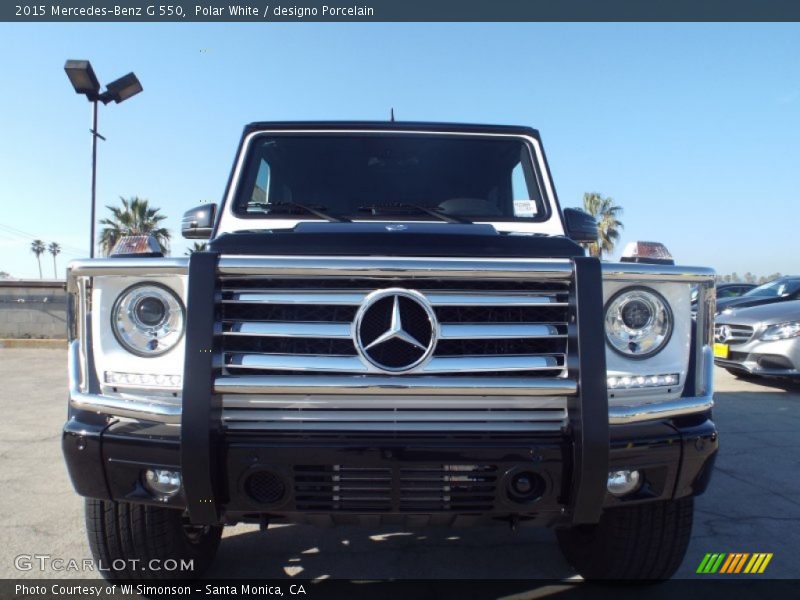 Polar White / designo Porcelain 2015 Mercedes-Benz G 550