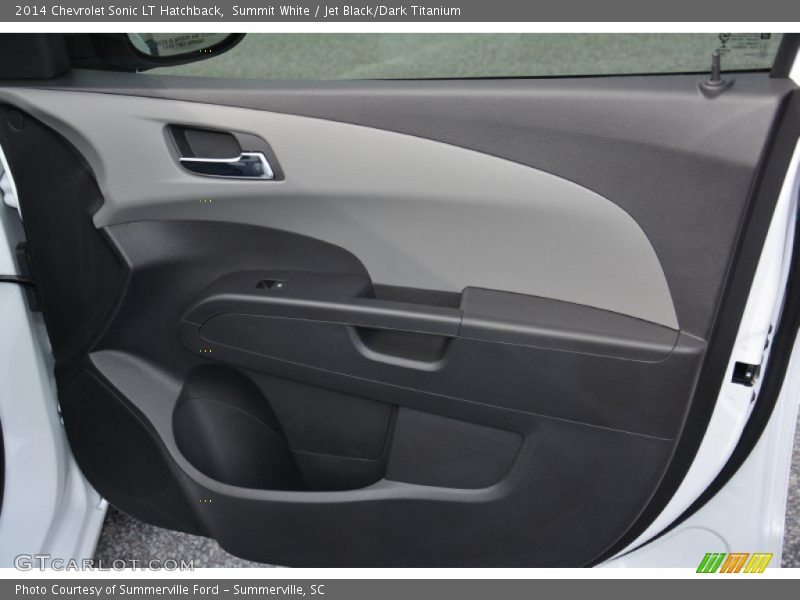 Summit White / Jet Black/Dark Titanium 2014 Chevrolet Sonic LT Hatchback