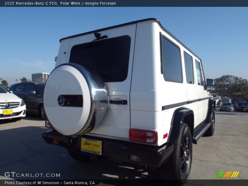 Polar White / designo Porcelain 2015 Mercedes-Benz G 550