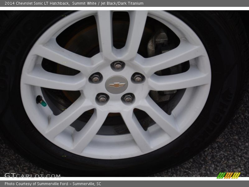  2014 Sonic LT Hatchback Wheel