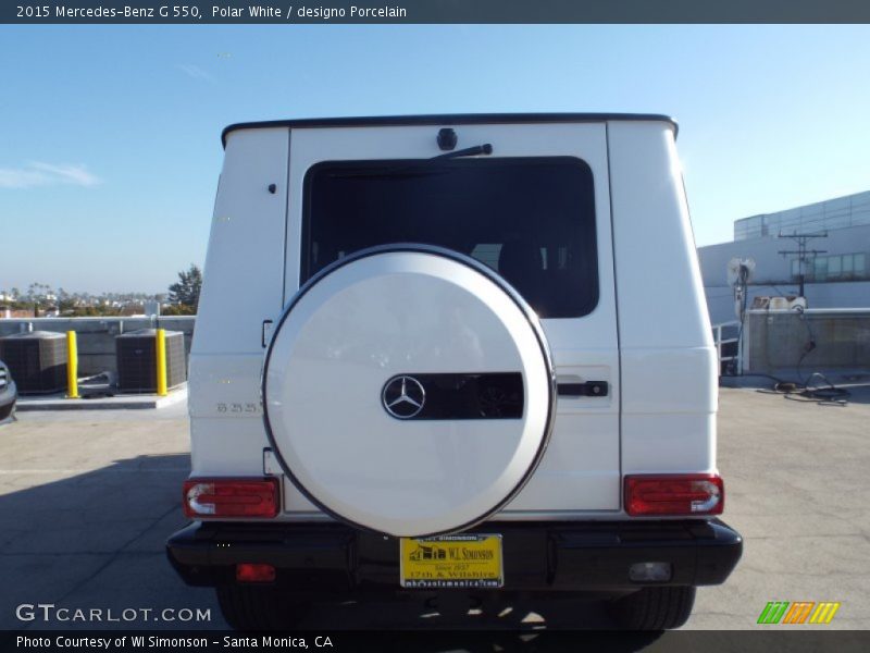 Polar White / designo Porcelain 2015 Mercedes-Benz G 550
