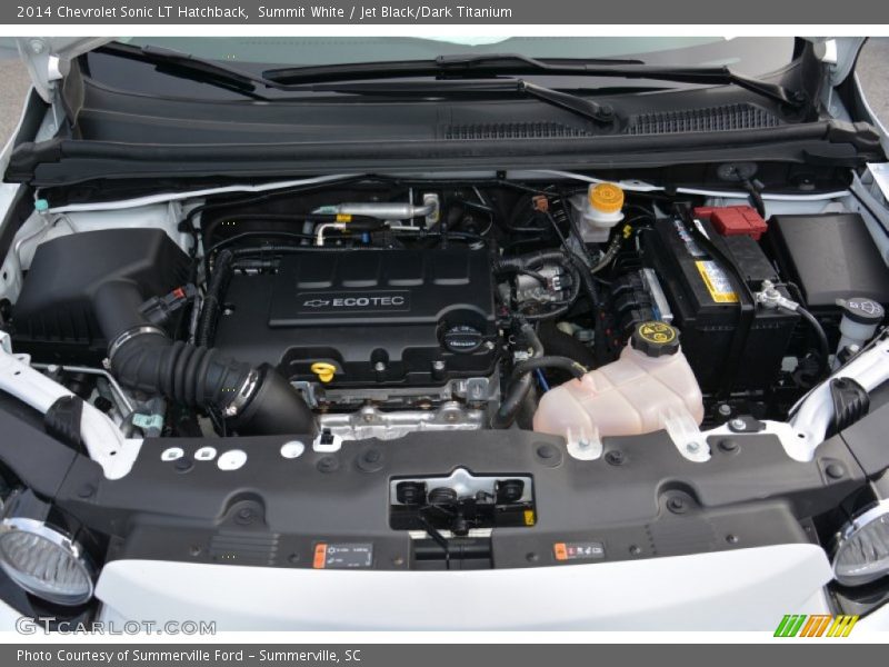  2014 Sonic LT Hatchback Engine - 1.4 Liter Turbocharged DOHC 16-Valve ECOTEC 4 Cylinder
