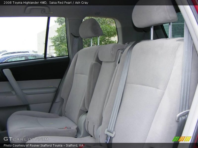 Salsa Red Pearl / Ash Gray 2008 Toyota Highlander 4WD