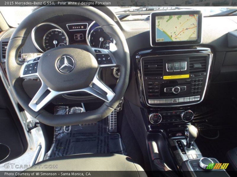 Polar White / designo Porcelain 2015 Mercedes-Benz G 550