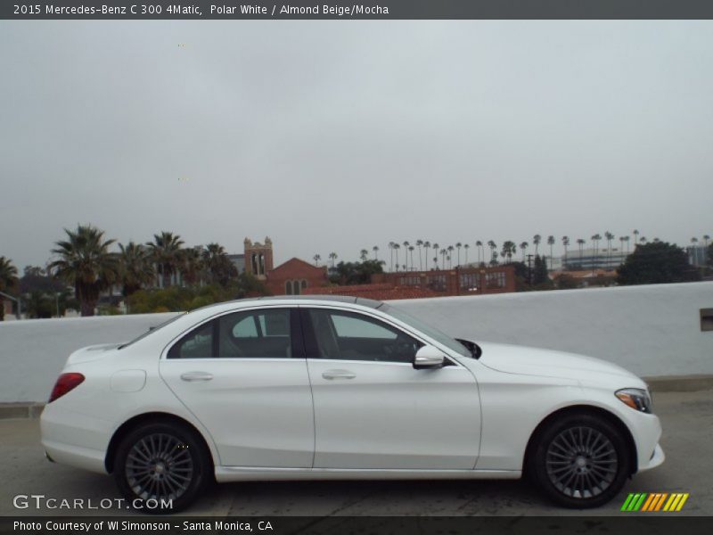 Polar White / Almond Beige/Mocha 2015 Mercedes-Benz C 300 4Matic