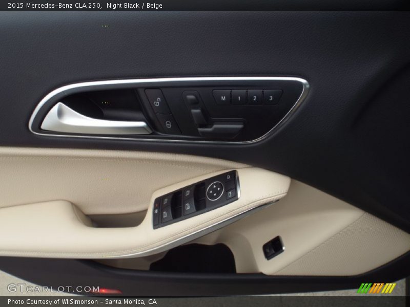 Night Black / Beige 2015 Mercedes-Benz CLA 250