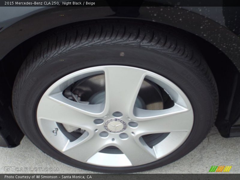  2015 CLA 250 Wheel