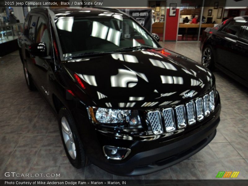 Black / Dark Slate Gray 2015 Jeep Compass Latitude