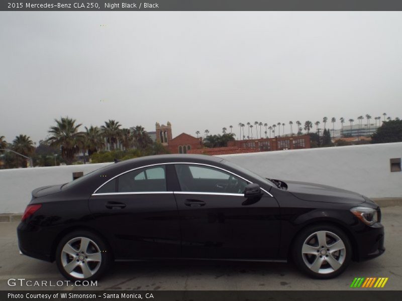 Night Black / Black 2015 Mercedes-Benz CLA 250