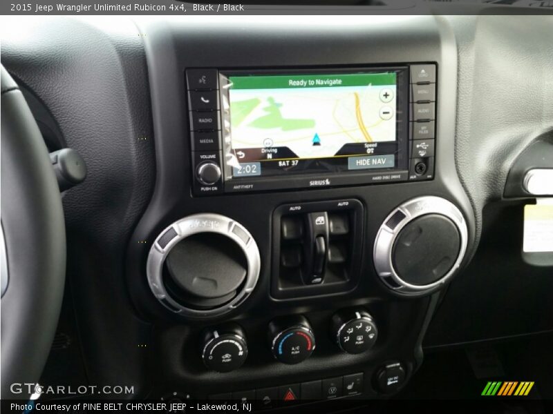 Black / Black 2015 Jeep Wrangler Unlimited Rubicon 4x4