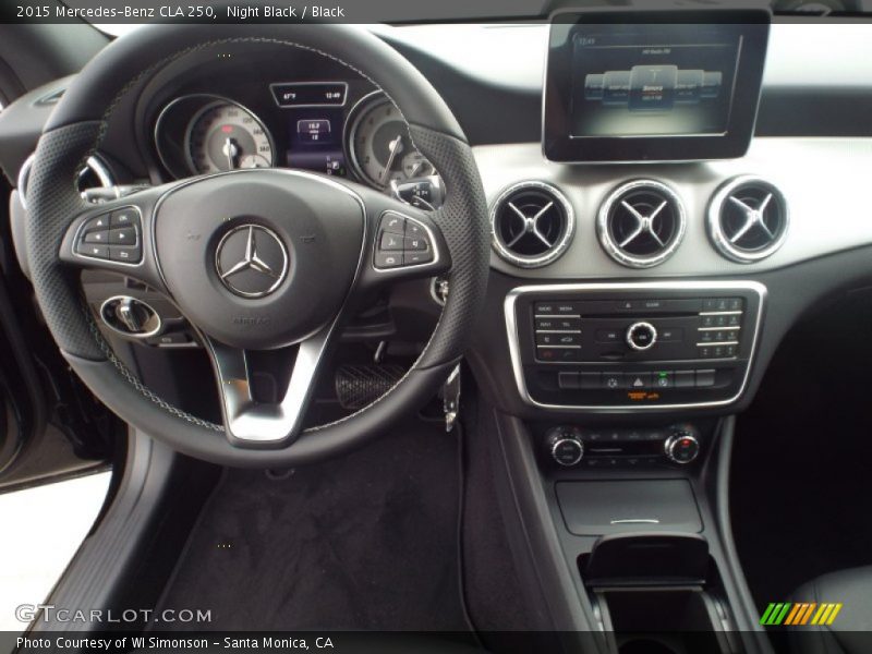 Night Black / Black 2015 Mercedes-Benz CLA 250