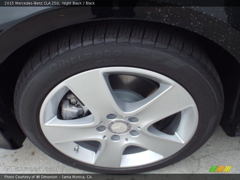 Night Black / Black 2015 Mercedes-Benz CLA 250