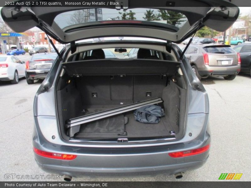 Monsoon Gray Metallic / Black 2012 Audi Q5 2.0 TFSI quattro