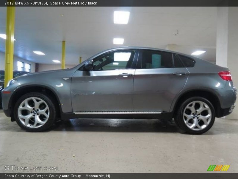 Space Grey Metallic / Black 2012 BMW X6 xDrive35i