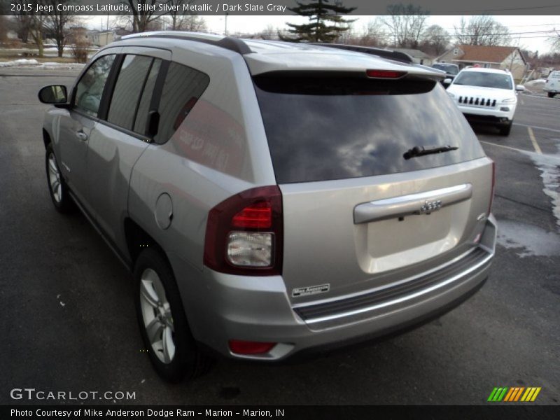 Billet Silver Metallic / Dark Slate Gray 2015 Jeep Compass Latitude