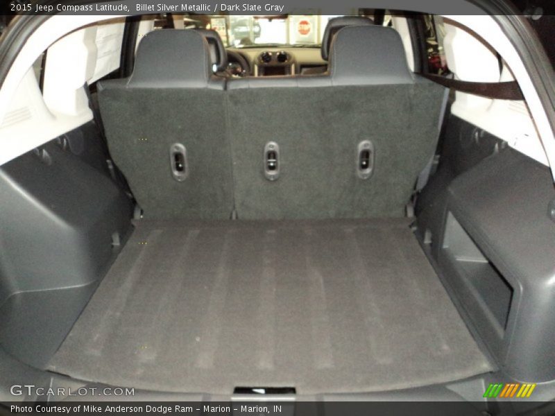 Billet Silver Metallic / Dark Slate Gray 2015 Jeep Compass Latitude