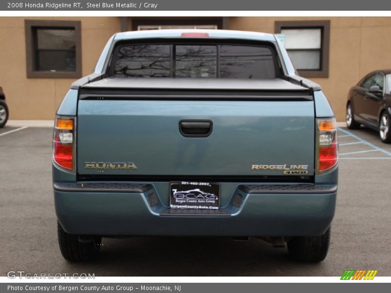 Steel Blue Metallic / Gray 2008 Honda Ridgeline RT