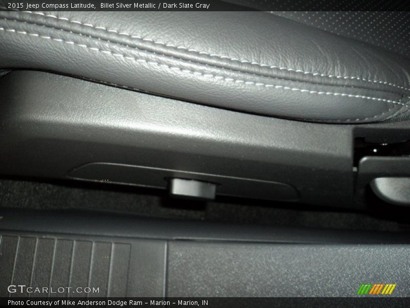 Billet Silver Metallic / Dark Slate Gray 2015 Jeep Compass Latitude