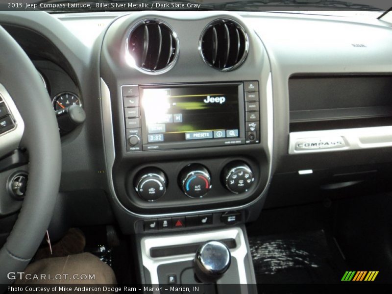 Billet Silver Metallic / Dark Slate Gray 2015 Jeep Compass Latitude