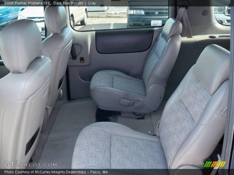 Dark Blue Metallic / Gray 2006 Pontiac Montana SV6
