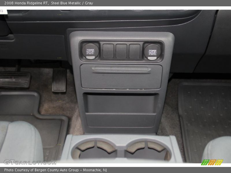Steel Blue Metallic / Gray 2008 Honda Ridgeline RT