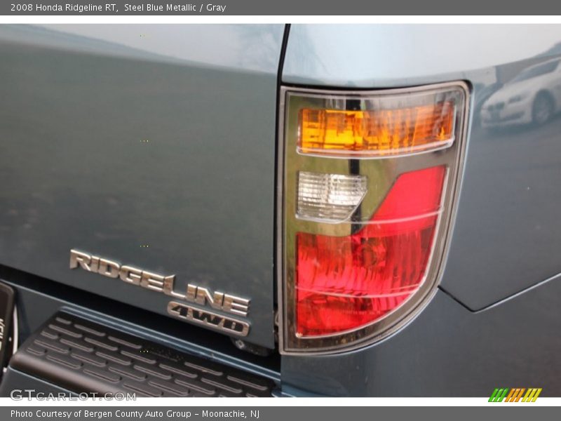 Steel Blue Metallic / Gray 2008 Honda Ridgeline RT