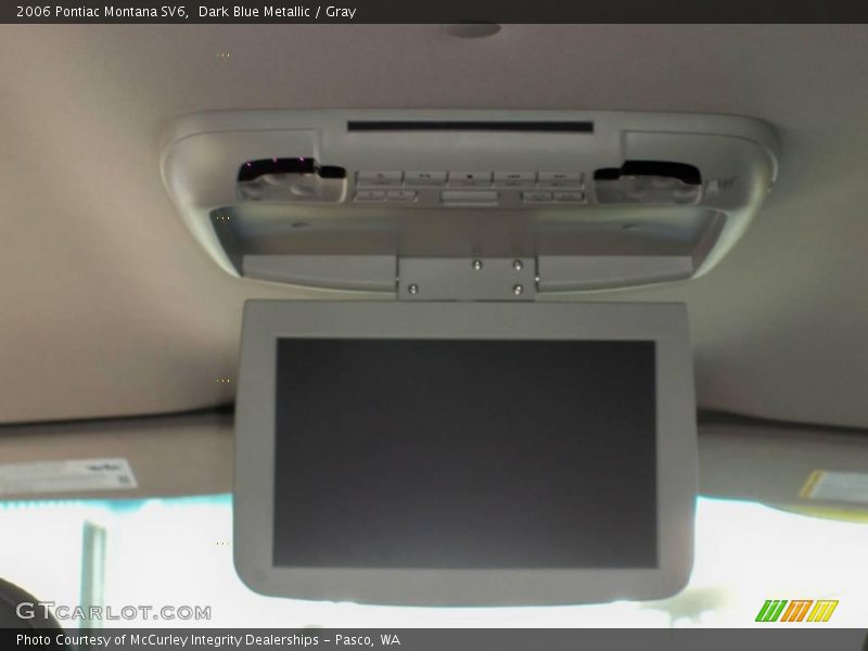 Dark Blue Metallic / Gray 2006 Pontiac Montana SV6