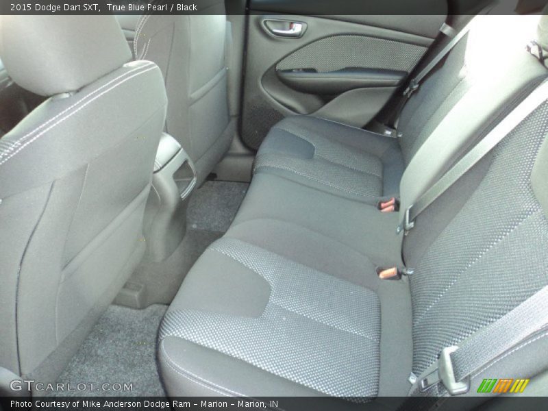 True Blue Pearl / Black 2015 Dodge Dart SXT