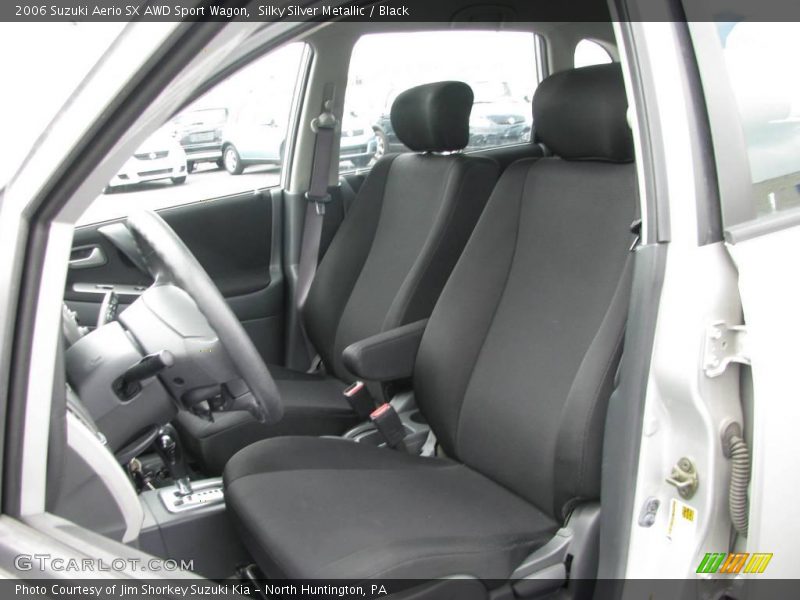 Silky Silver Metallic / Black 2006 Suzuki Aerio SX AWD Sport Wagon