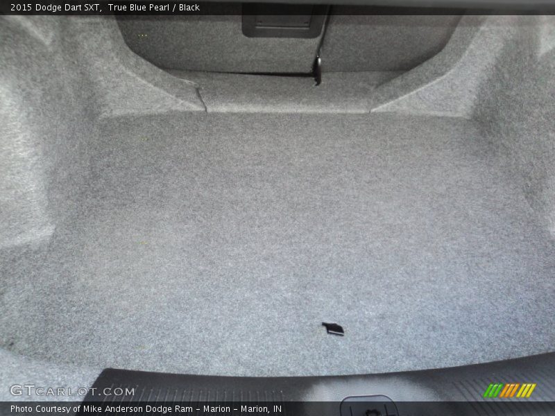 True Blue Pearl / Black 2015 Dodge Dart SXT