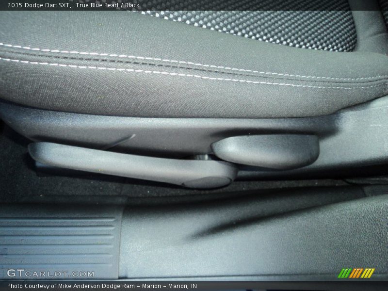 True Blue Pearl / Black 2015 Dodge Dart SXT