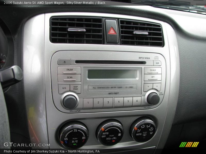 Silky Silver Metallic / Black 2006 Suzuki Aerio SX AWD Sport Wagon
